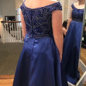 Royal Blue prom/formal dress